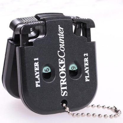 Mini Golf Stroke Counter with Keychain Clip by HitMyNeed