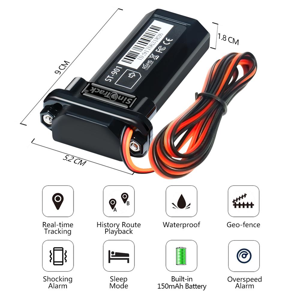 Mini GPS Vehicle Tracker with App Monitoring by HitMyNeed
