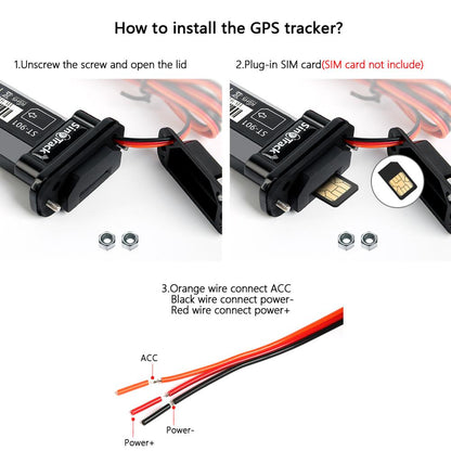 Mini GPS Vehicle Tracker with App Monitoring by HitMyNeed