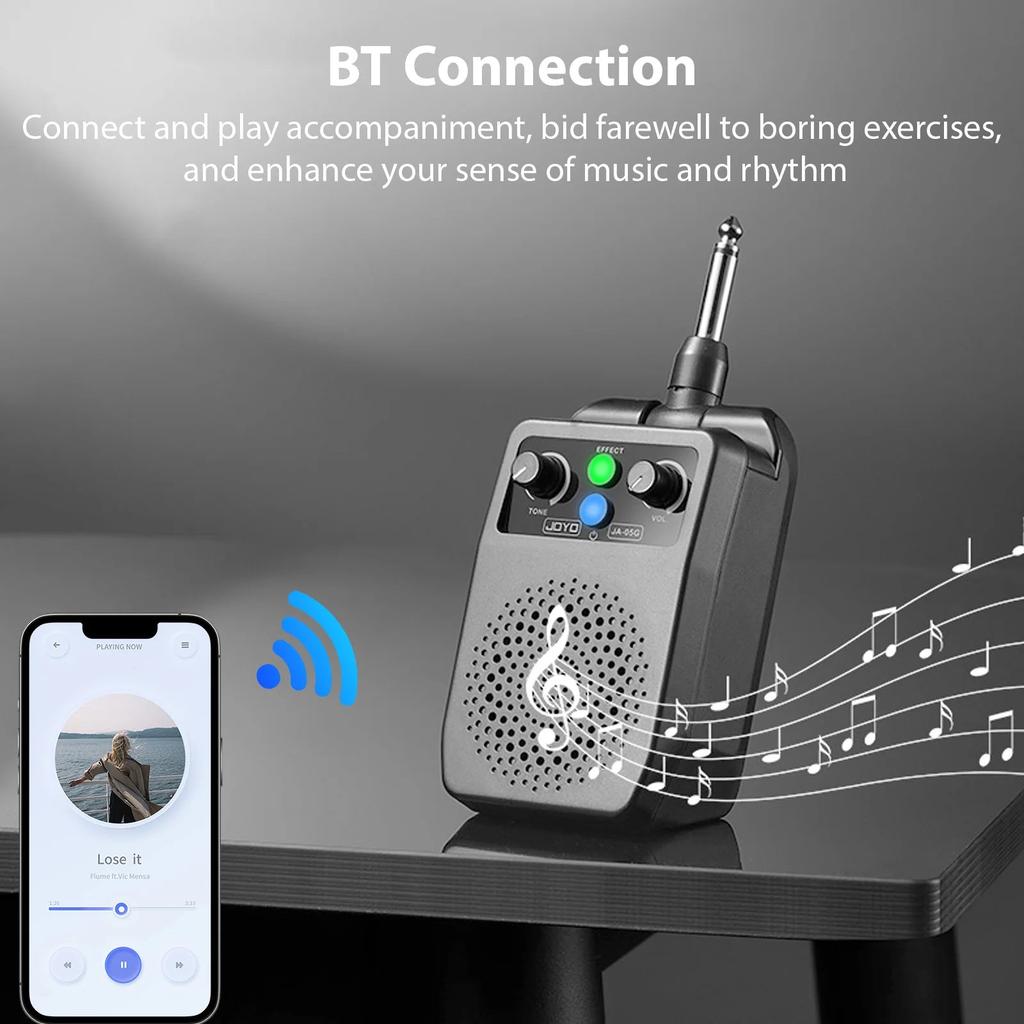 Mini Guitar BT Speaker Amp with Effects & Type‑C by HitMyNeed