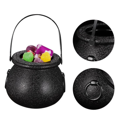 Mini Halloween Cauldron Candy Buckets (10 Pack) by HitMyNeed