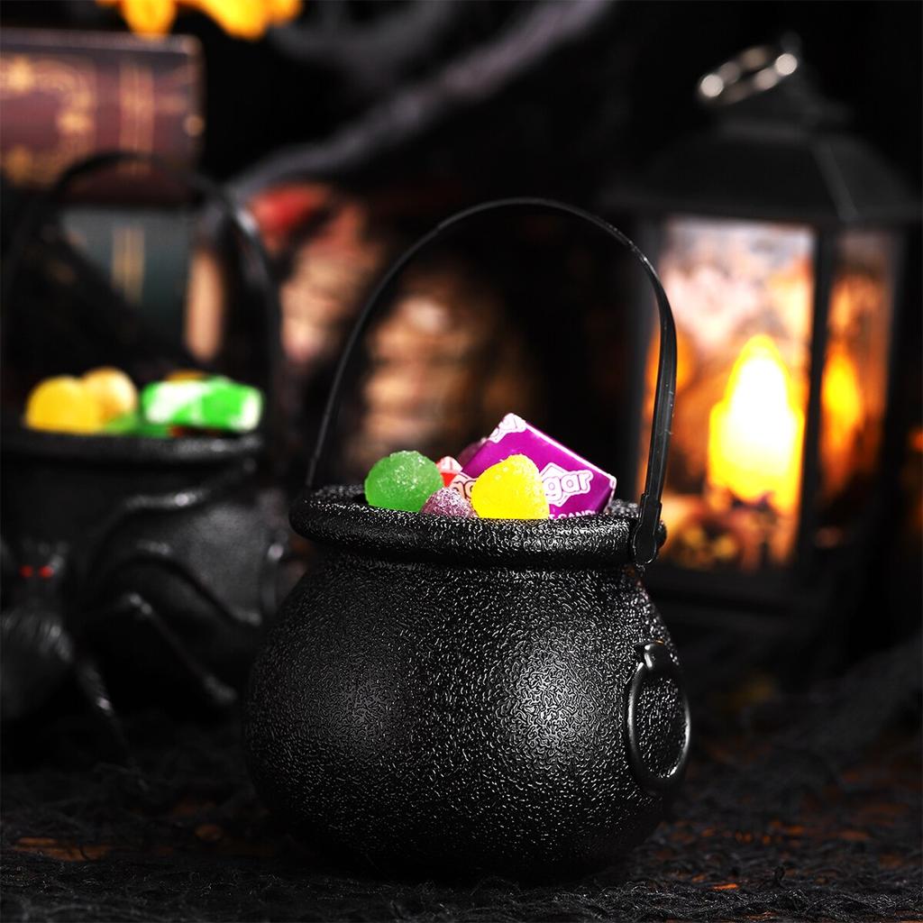 Mini Halloween Cauldron Candy Buckets (10 Pack) by HitMyNeed