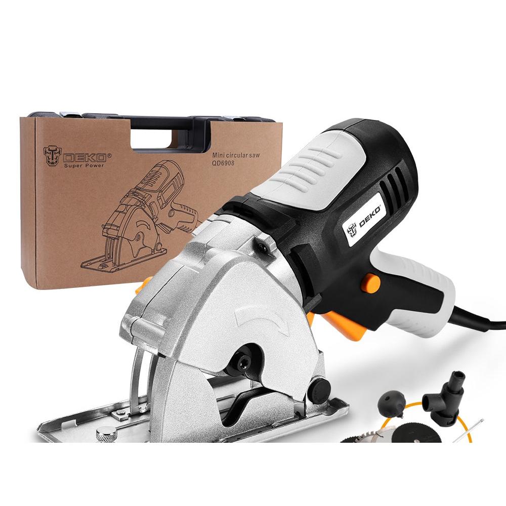 Mini Handheld Circular Saw 85mm, 7000 RPM, 230V by HitMyNeed