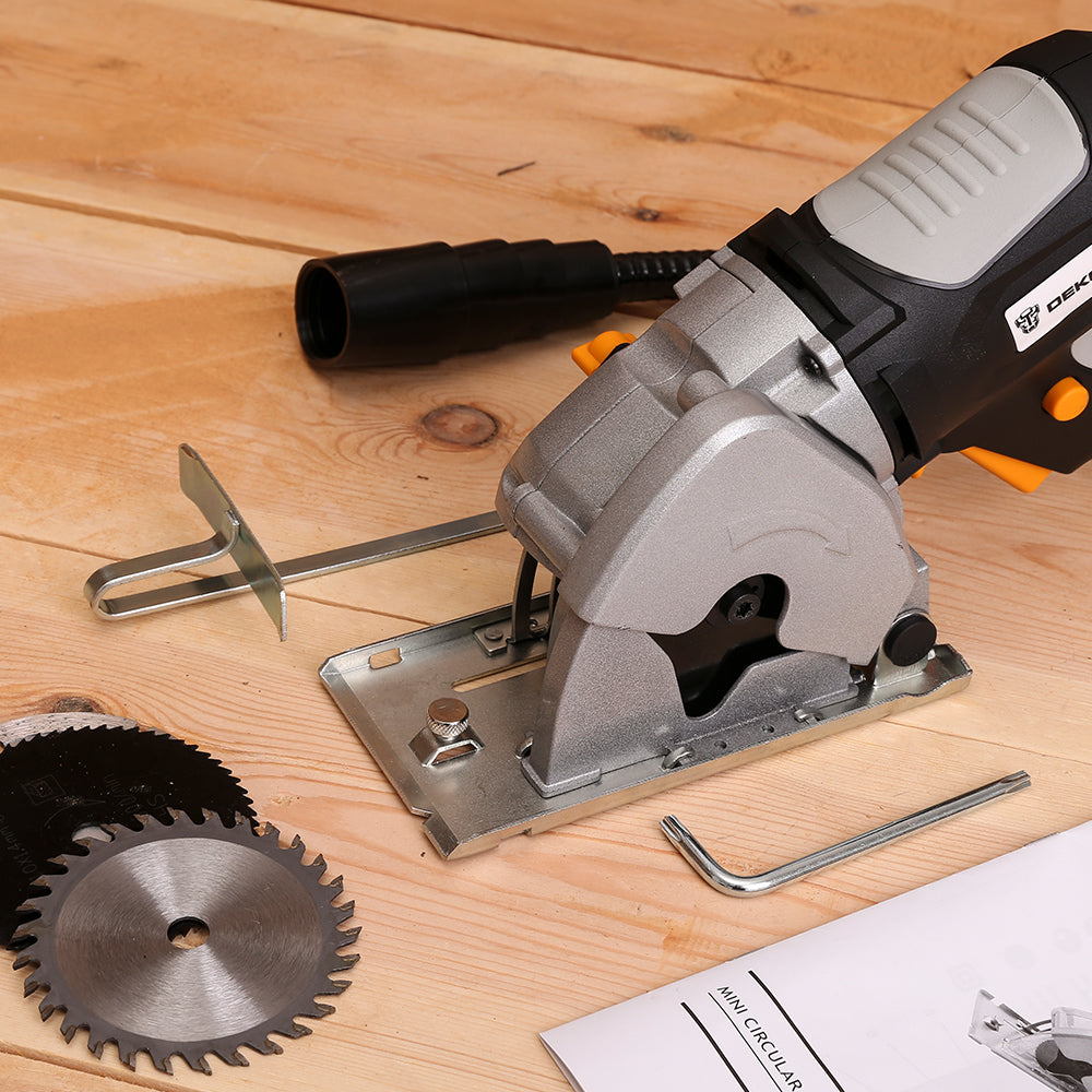 Mini Handheld Circular Saw 85mm, 7000 RPM, 230V by HitMyNeed