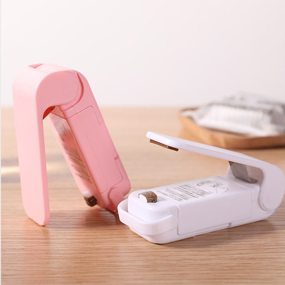 Mini Handheld Plastic Bag Sealer Clip for Snacks by HitMyNeed