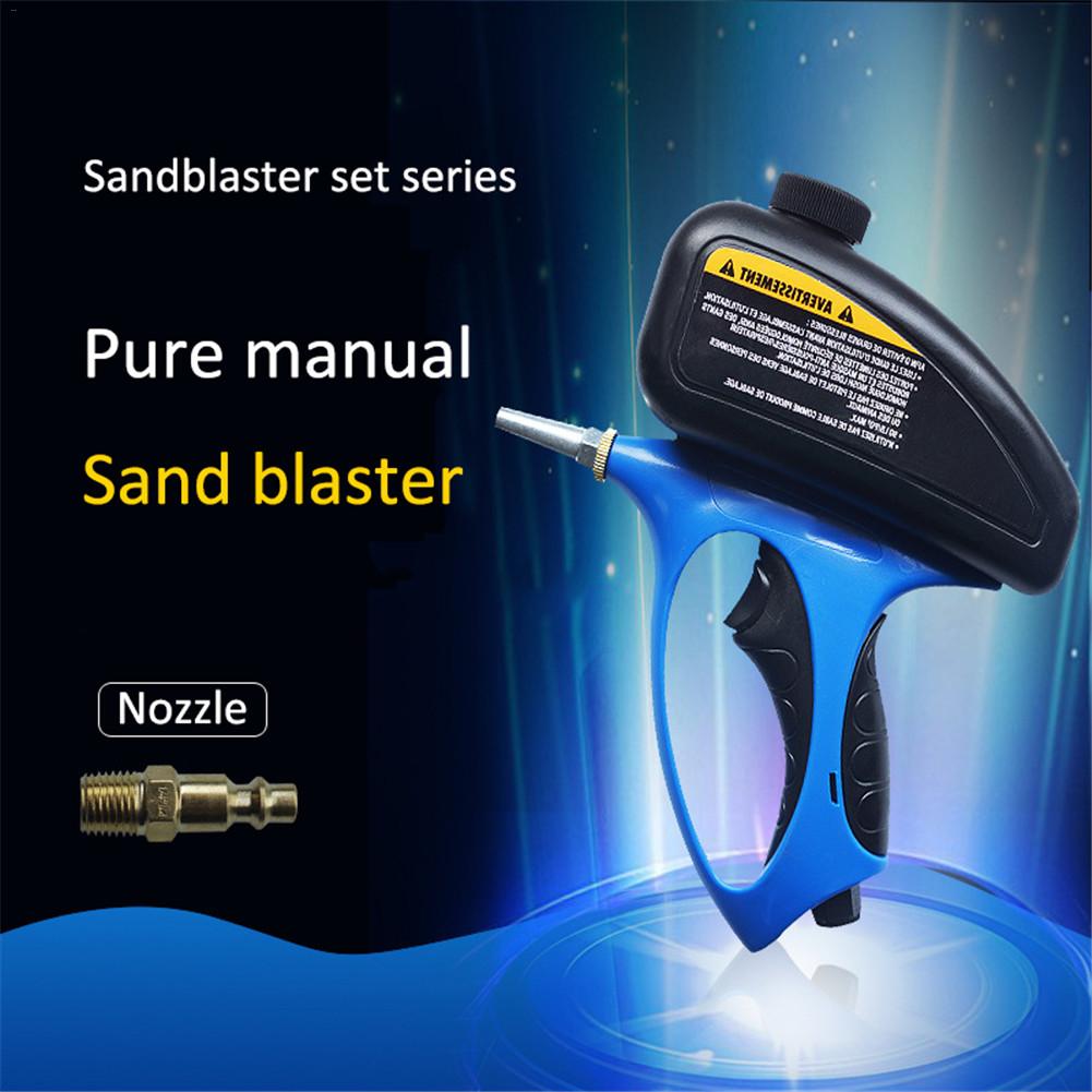 Mini Handheld Sandblaster Gun 90 PSI by HitMyNeed