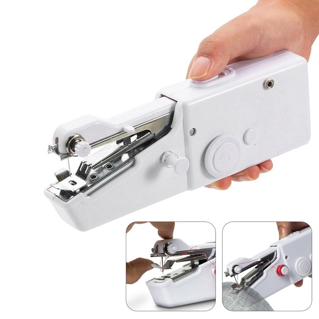 Mini Handheld Sewing Machine for Quick Repairs by HitMyNeed