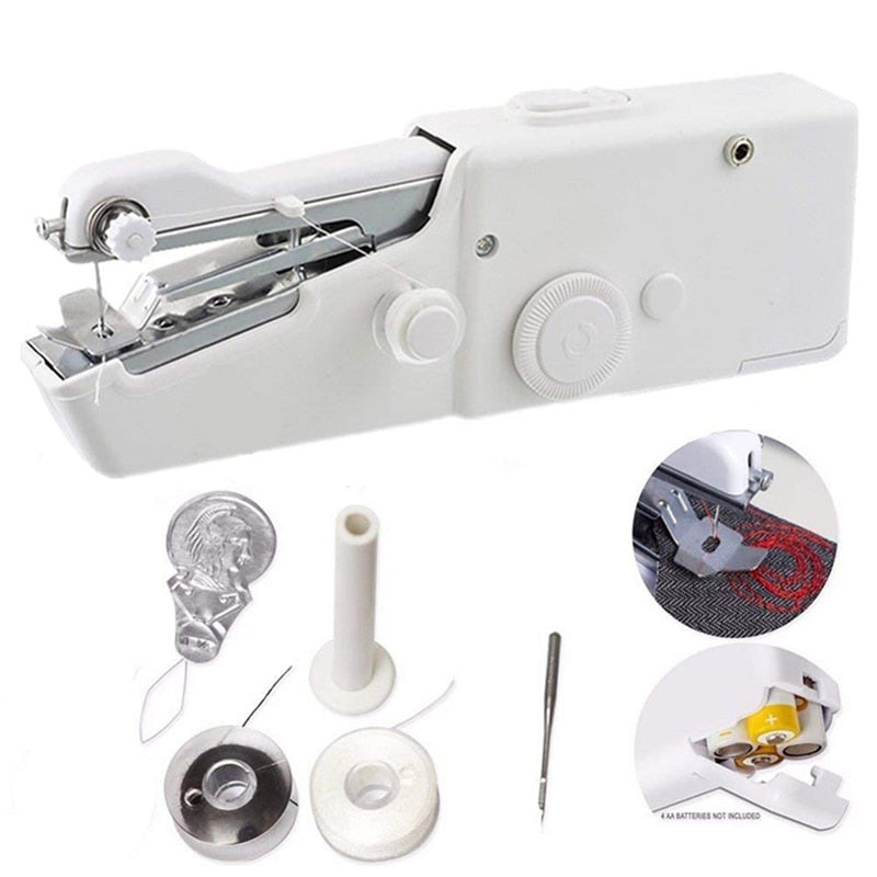 Mini Handheld Sewing Machine Quick Stitch Tool by HitMyNeed