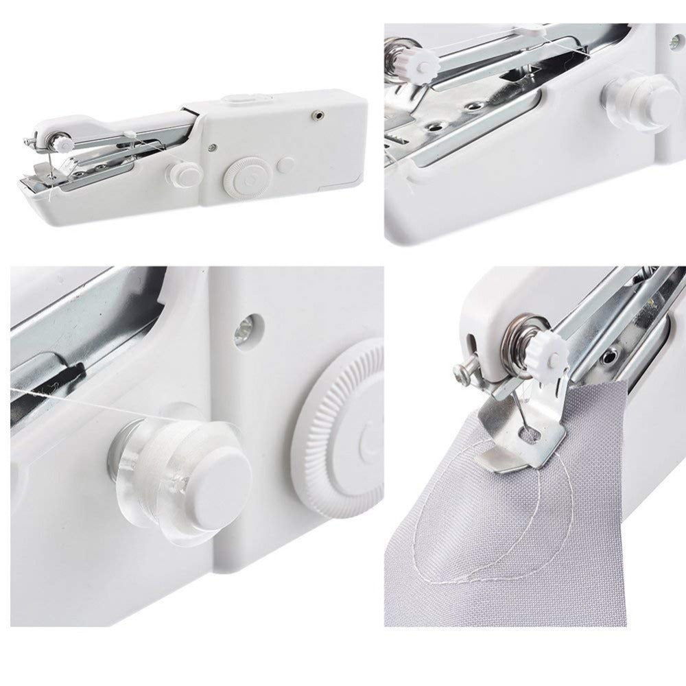 Mini Handheld Sewing Machine Quick Stitch Tool by HitMyNeed