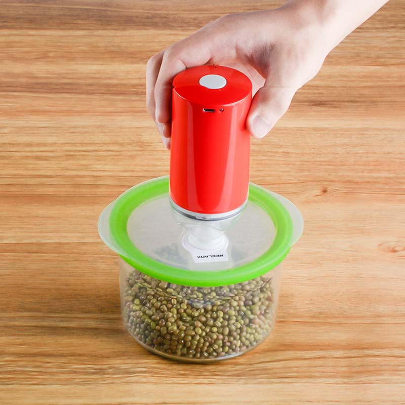 Mini Handheld Vacuum Sealer with Bags, USB Rechargeable by HitMyNeed