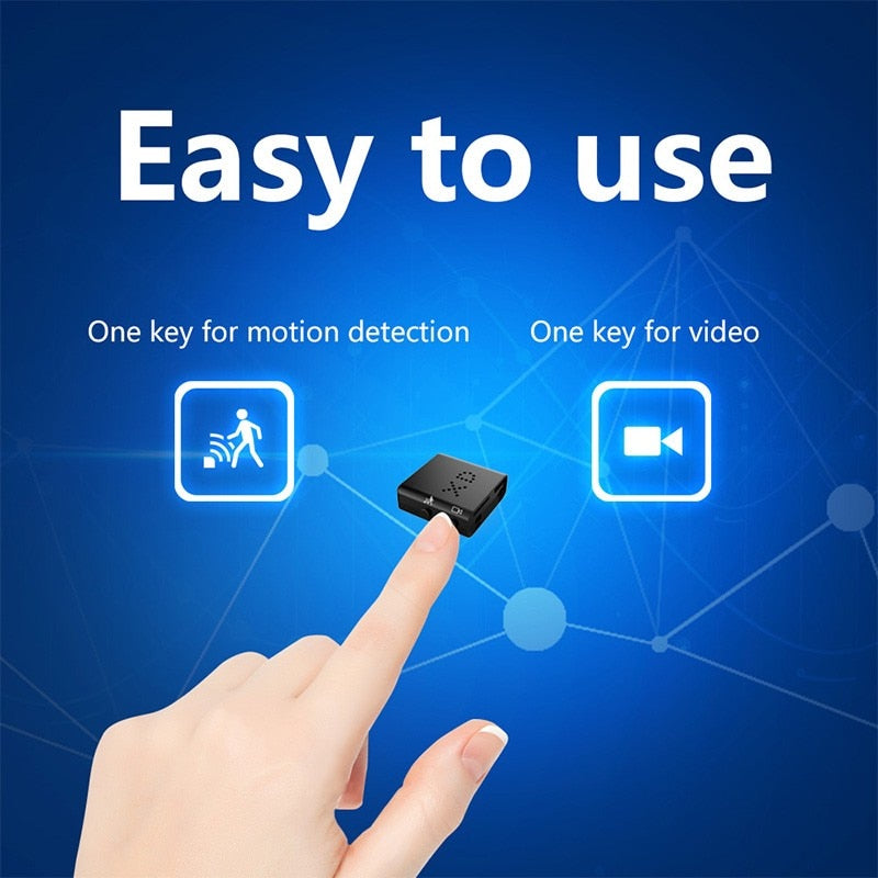 Mini HD 1080P Video Camera with Night Vision by HitMyNeed