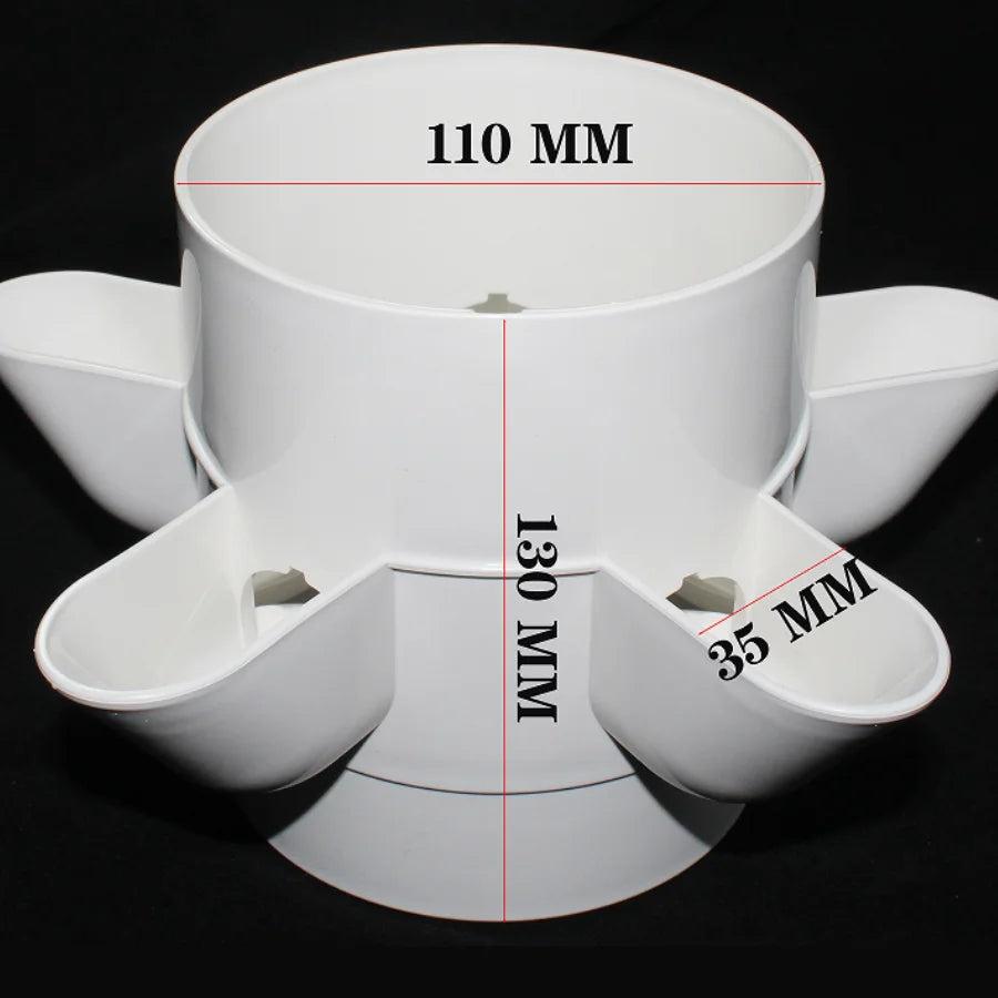 Mini Hydroponic Vertical Herb & Veggie Garden Tower by HitMyNeed