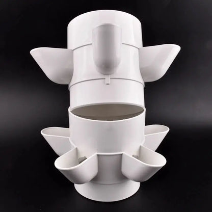 Mini Hydroponic Vertical Herb & Veggie Garden Tower by HitMyNeed