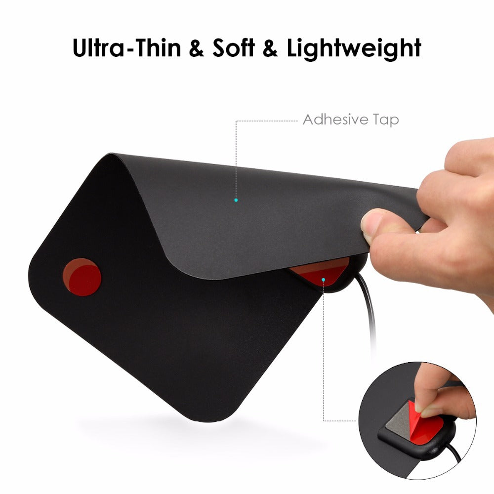 Mini Indoor HDTV Antenna, 50 Mile Digital Range by HitMyNeed