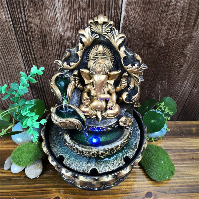 Mini Indoor Tabletop Water Fountain Decor by HitMyNeed