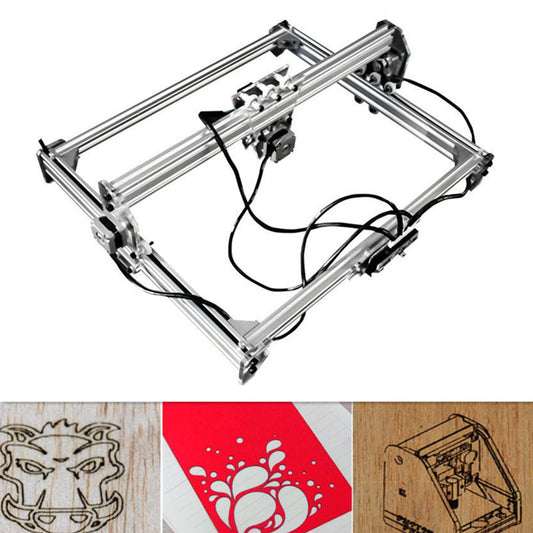 Mini Laser Engraving Machine 3000mW, 65 x 50 cm Area by HitMyNeed