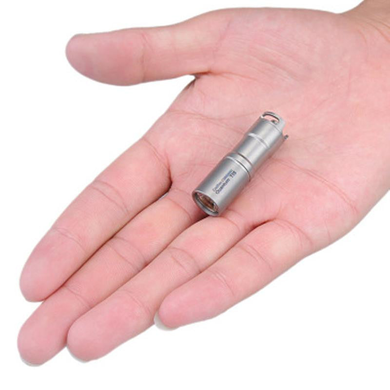 Mini LED Keychain Flashlight with USB Charging by HitMyNeed
