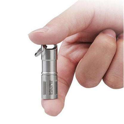 Mini LED Keychain Flashlight with USB Charging by HitMyNeed