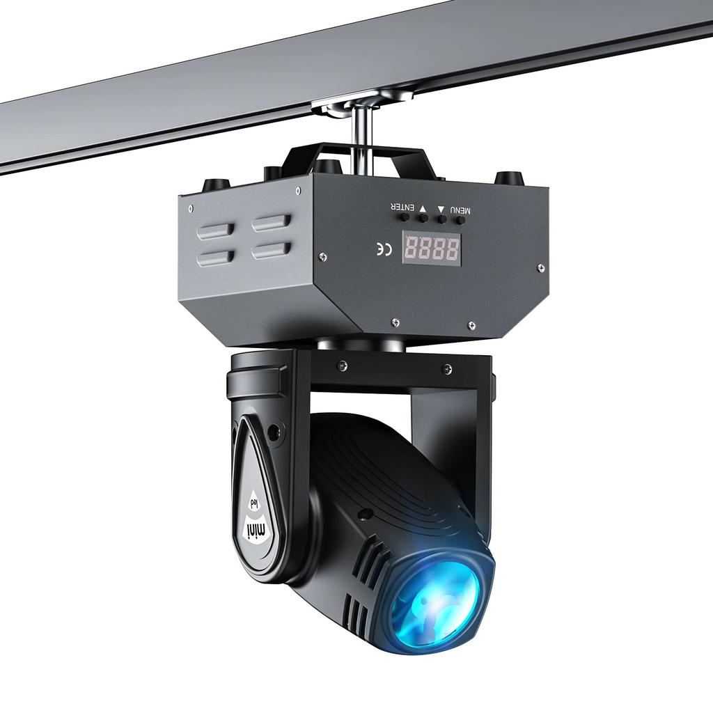 Mini LED Moving Head DMX512 RGBW 4-in-1 Stage Light by HitMyNeed