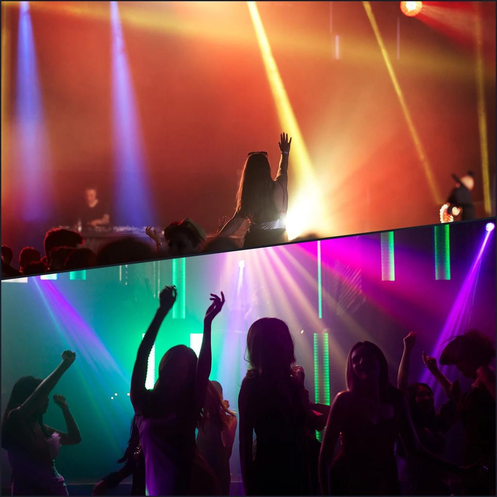 Mini LED Moving Head DMX512 RGBW 4-in-1 Stage Light by HitMyNeed