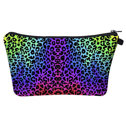 Mini Leopard Print Makeup Bag Organizer by HitMyNeed