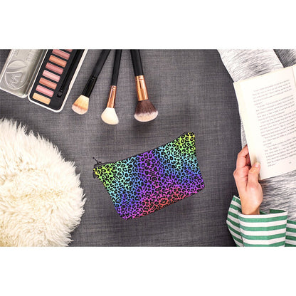 Mini Leopard Print Makeup Bag Organizer by HitMyNeed