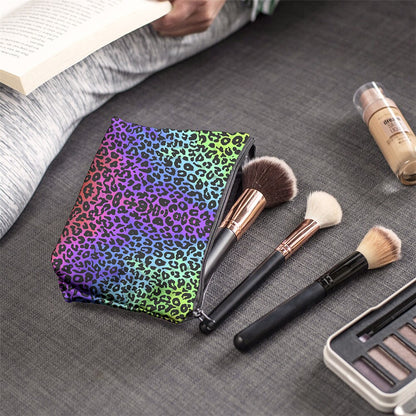 Mini Leopard Print Makeup Bag Organizer by HitMyNeed