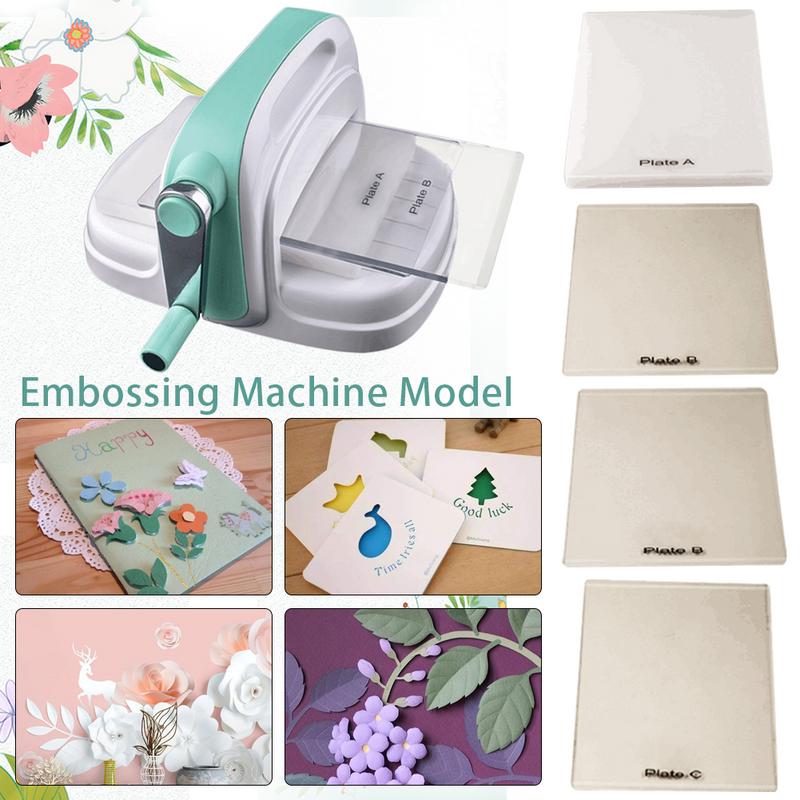 Mini Manual Embossing Machine for DIY Crafts by HitMyNeed