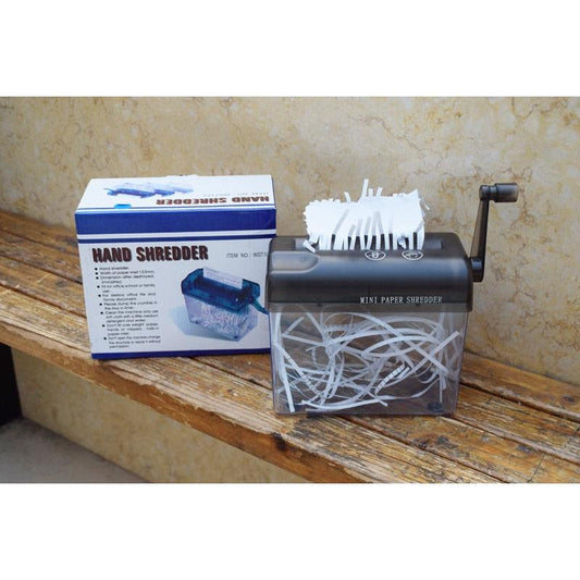 Mini Manual Paper Shredder for Home and Office by HitMyNeed