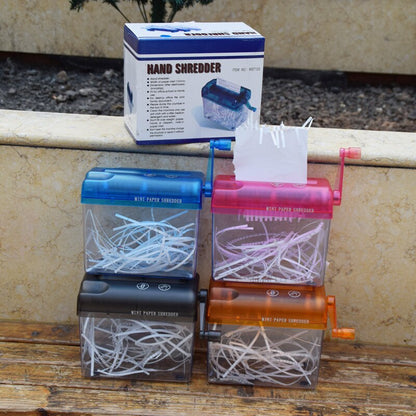 Mini Manual Paper Shredder for Home and Office by HitMyNeed