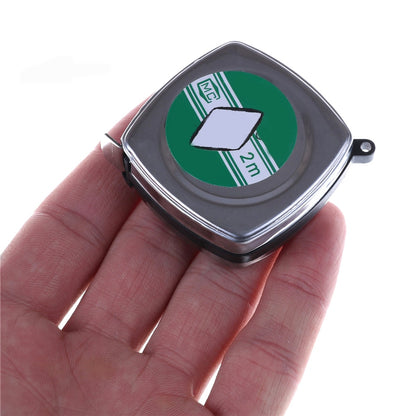Mini Metal Pocket Tape Measure 2m by HitMyNeed