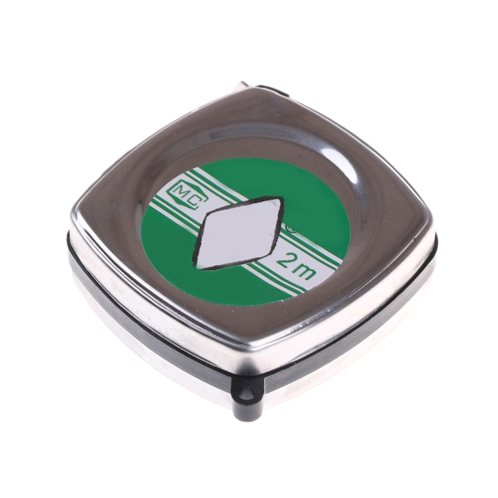 Mini Metal Pocket Tape Measure 2m by HitMyNeed
