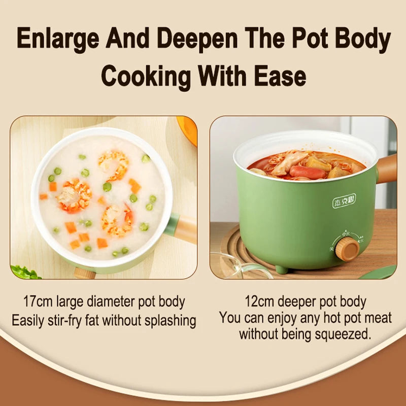 Mini Multifunction Rice Cooker & Portable Electric Pot by HitMyNeed