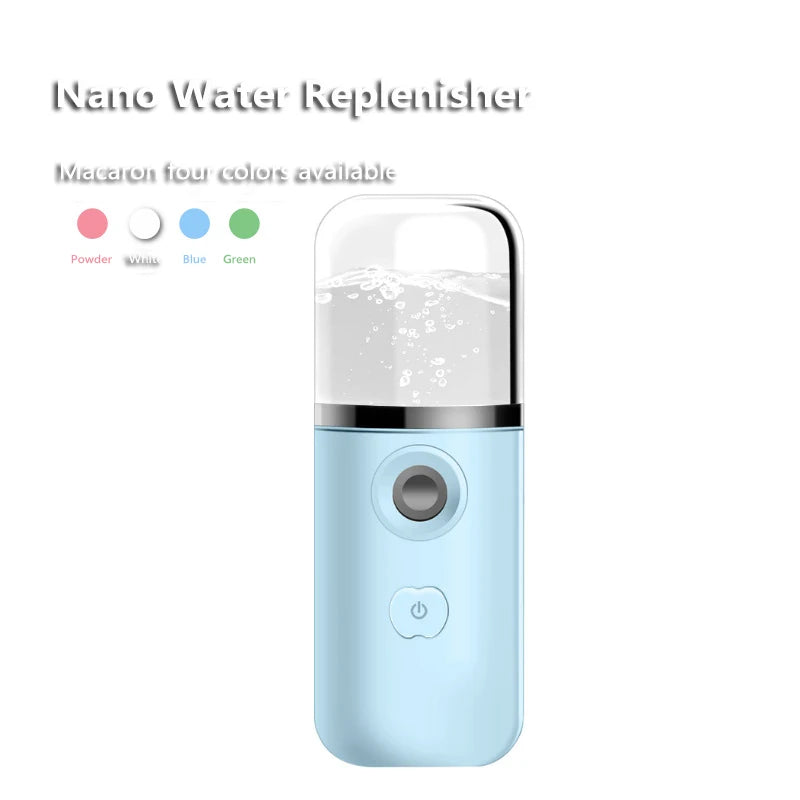 Mini Nano Facial Mister USB Rechargeable Humidifier by HitMyNeed