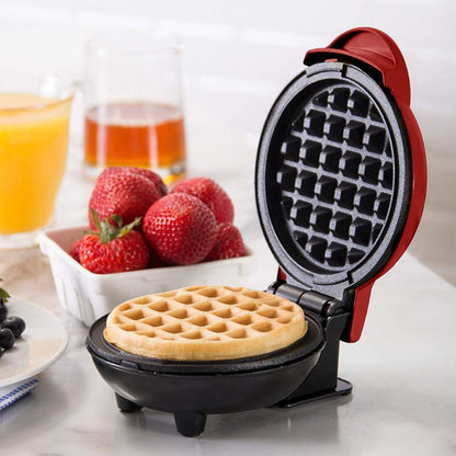 Mini Non-Stick Waffle Maker, 4.8 Inch Compact Iron by HitMyNeed