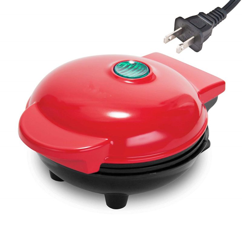 Mini Non-Stick Waffle Maker, 4.8 Inch Compact Iron by HitMyNeed