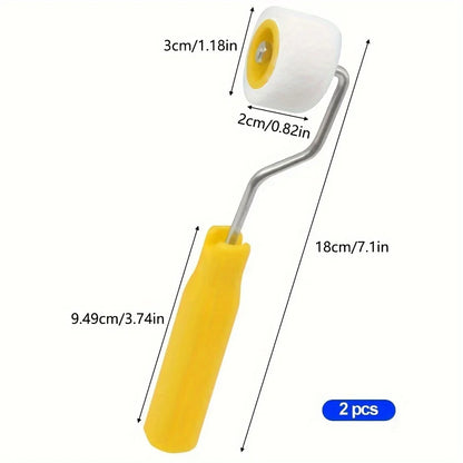 Mini Paint Roller Set for Doors, Ceilings & Trim by HitMyNeed