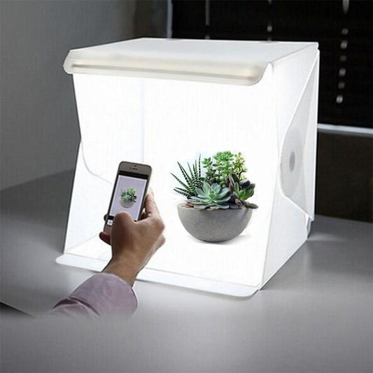 Mini Photo Studio Light Box with LED Lighting by HitMyNeed