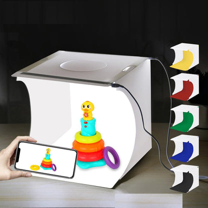 Mini Photo Studio Lightbox with LED Lighting by HitMyNeed