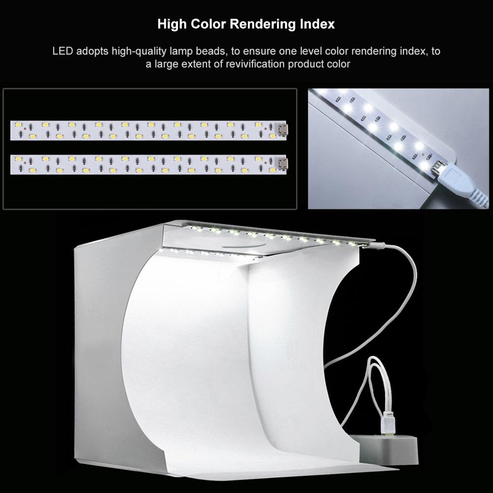 Mini Photo Studio Lightbox with LED Lighting by HitMyNeed