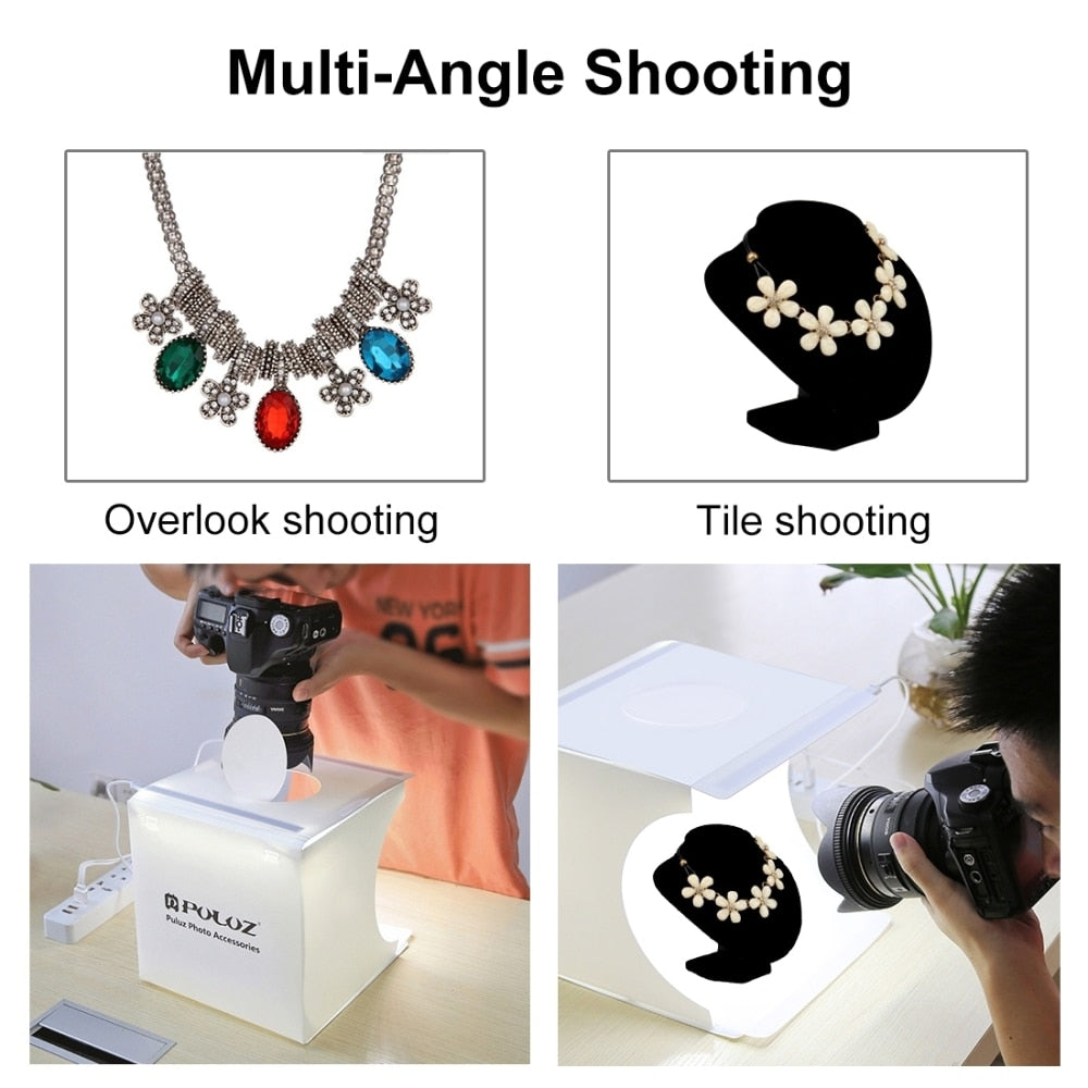 Mini Photo Studio Lightbox with LED Lighting by HitMyNeed
