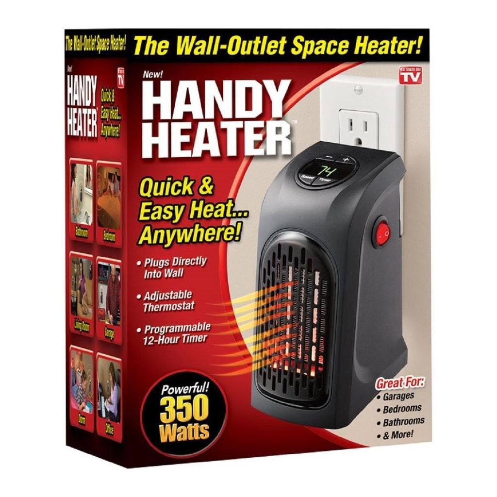 Mini Plug-In Electric Handy Air Heater by HitMyNeed