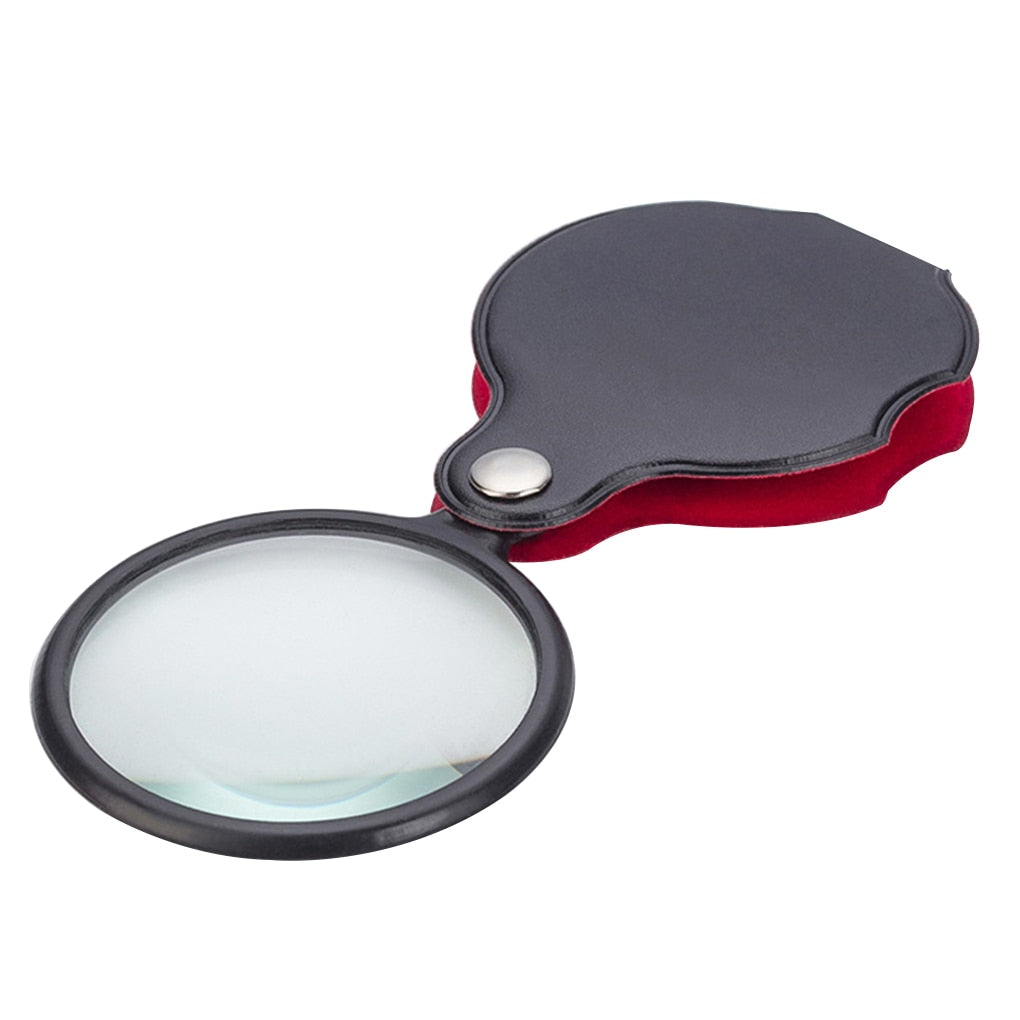 Mini Pocket 8x Handheld Folding Magnifier Glass by HitMyNeed