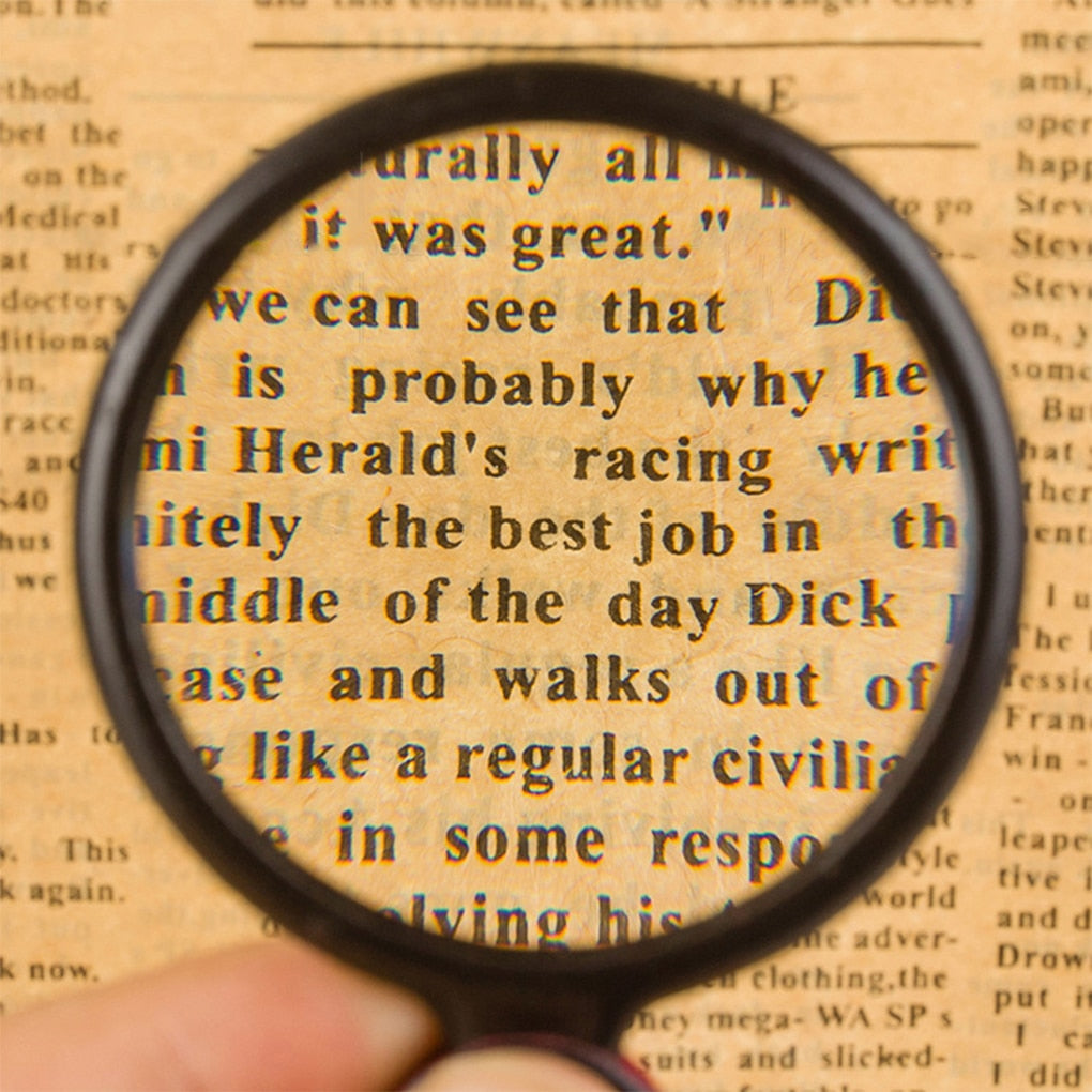 Mini Pocket 8x Handheld Folding Magnifier Glass by HitMyNeed
