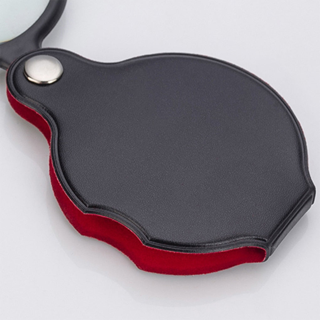 Mini Pocket 8x Handheld Folding Magnifier Glass by HitMyNeed