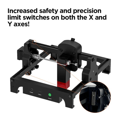 Mini Portable 2.5W Laser Engraver for DIY & Logo Work by HitMyNeed
