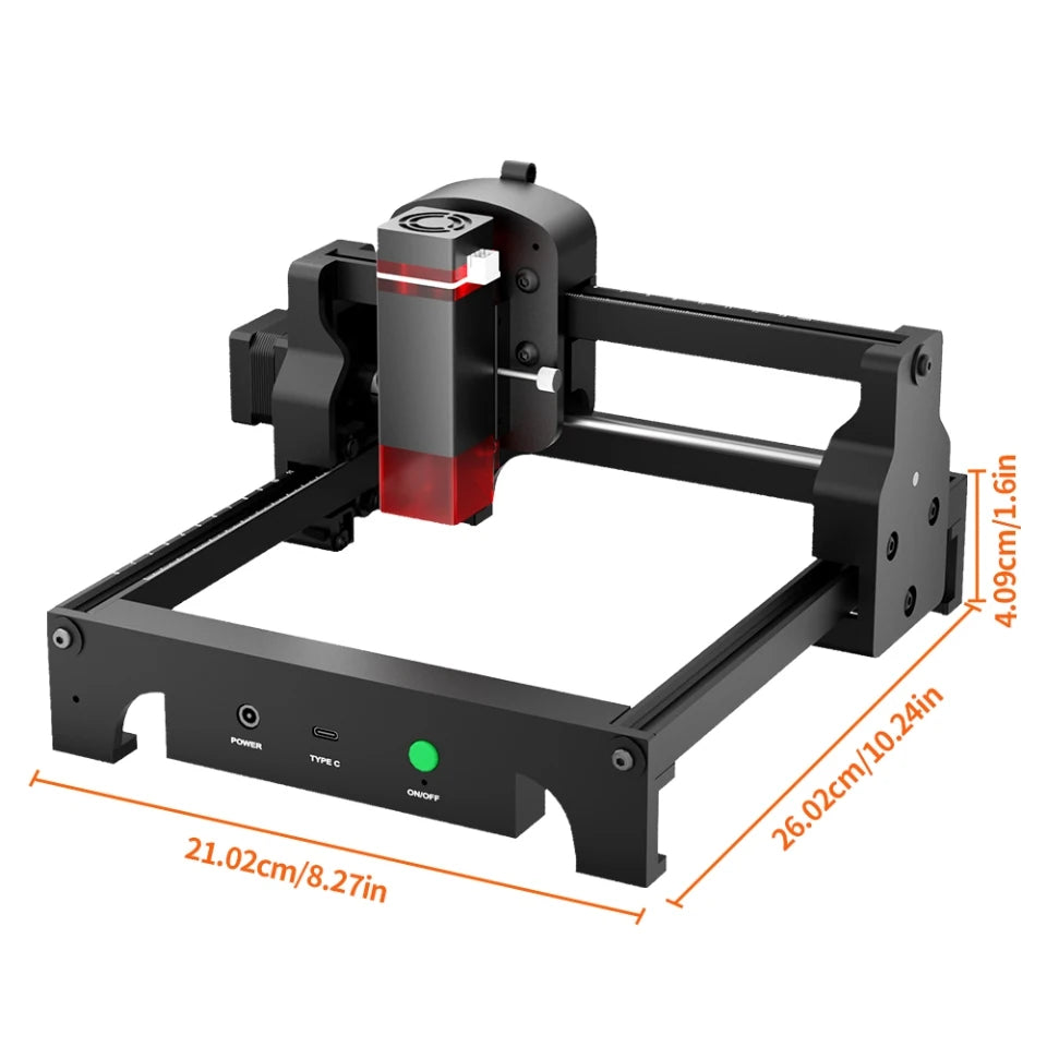 Mini Portable 2.5W Laser Engraver for DIY & Logo Work by HitMyNeed