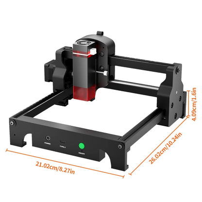 Mini Portable 2.5W Laser Engraver for DIY & Logo Work by HitMyNeed