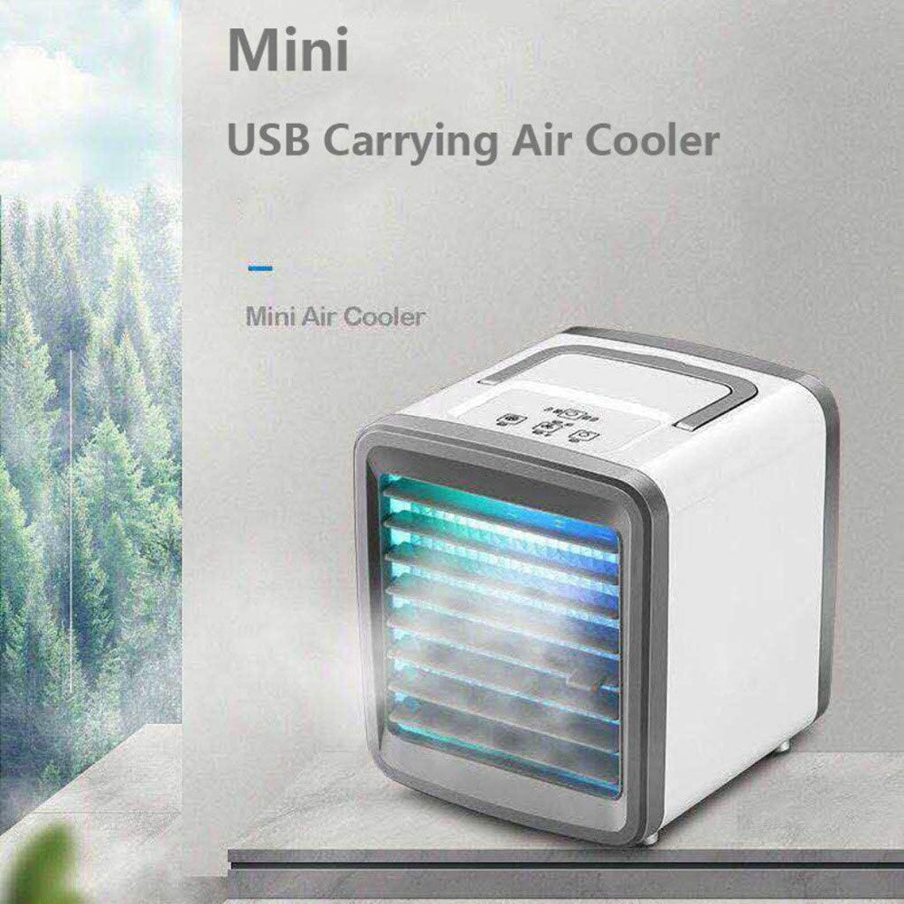 Mini Portable AC Cooler USB Fan & Humidifier by HitMyNeed