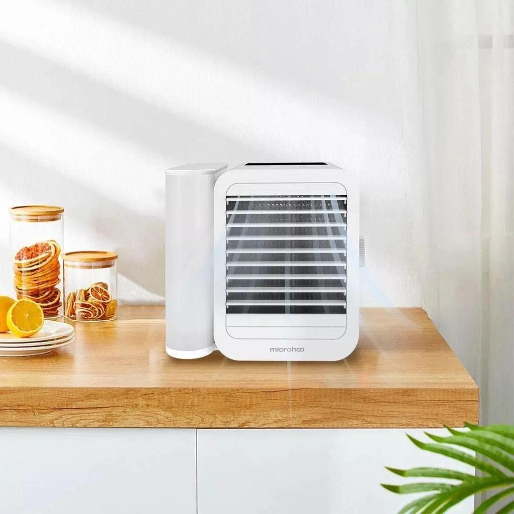 Mini Portable Air Cooler & 1L Humidifier Diffuser by HitMyNeed